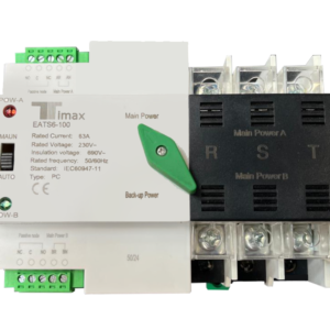 Interruptor de transferencia automatica 3x63amp