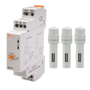 relé control nivel líquidos rs lc1 220v con electrodos